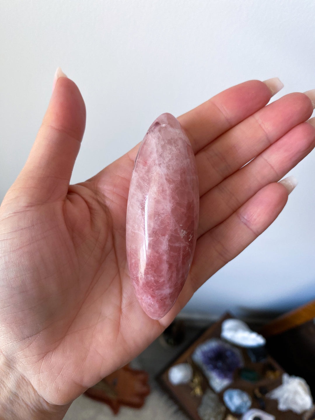 Rose Pink Calcite Shiva #1