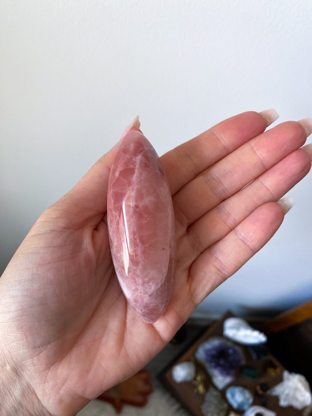Rose Pink Calcite Shiva #1