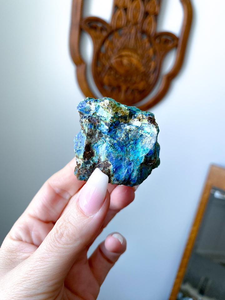 Raw Azurite Malachite Piece