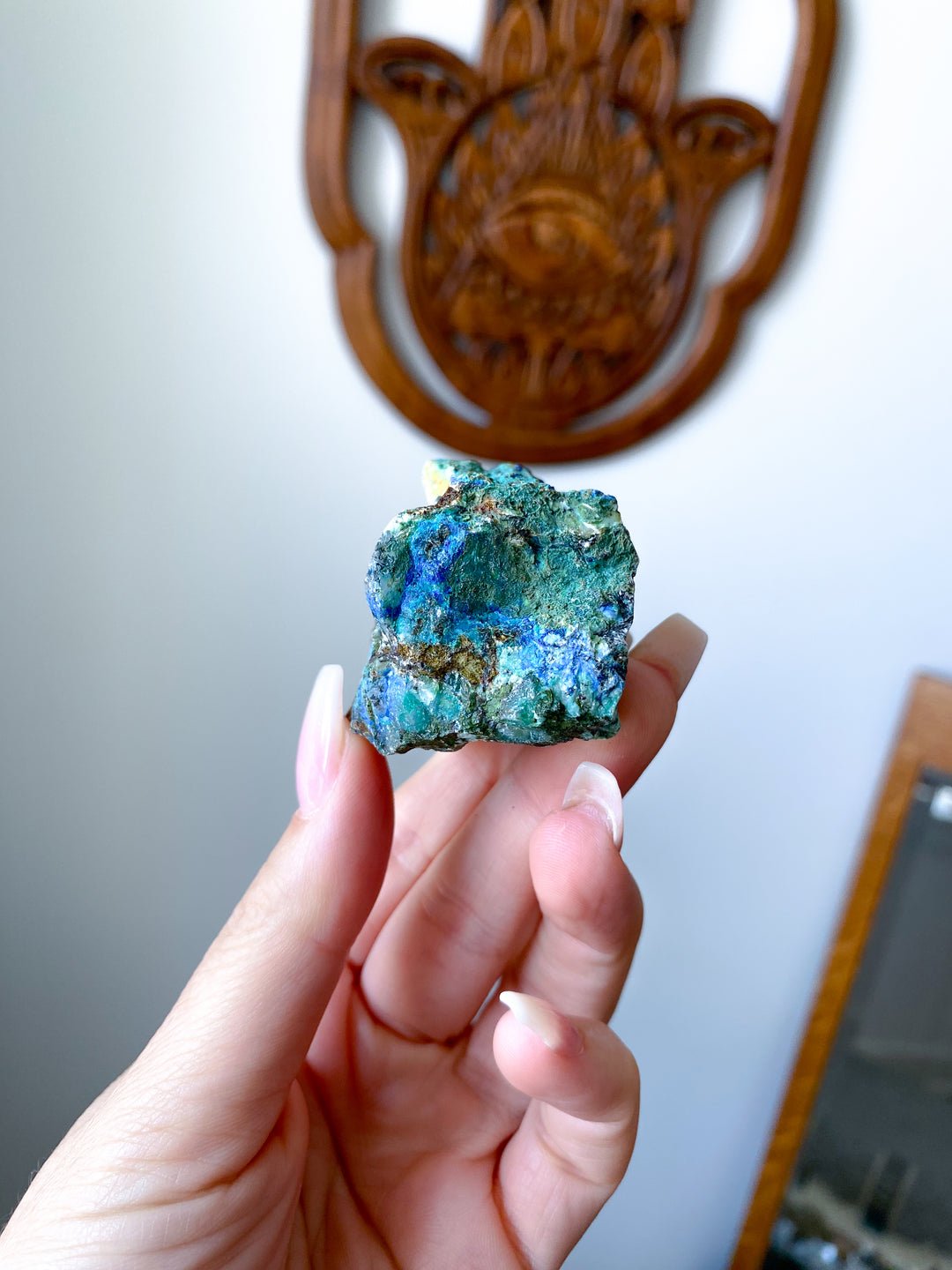Raw Azurite Malachite Piece