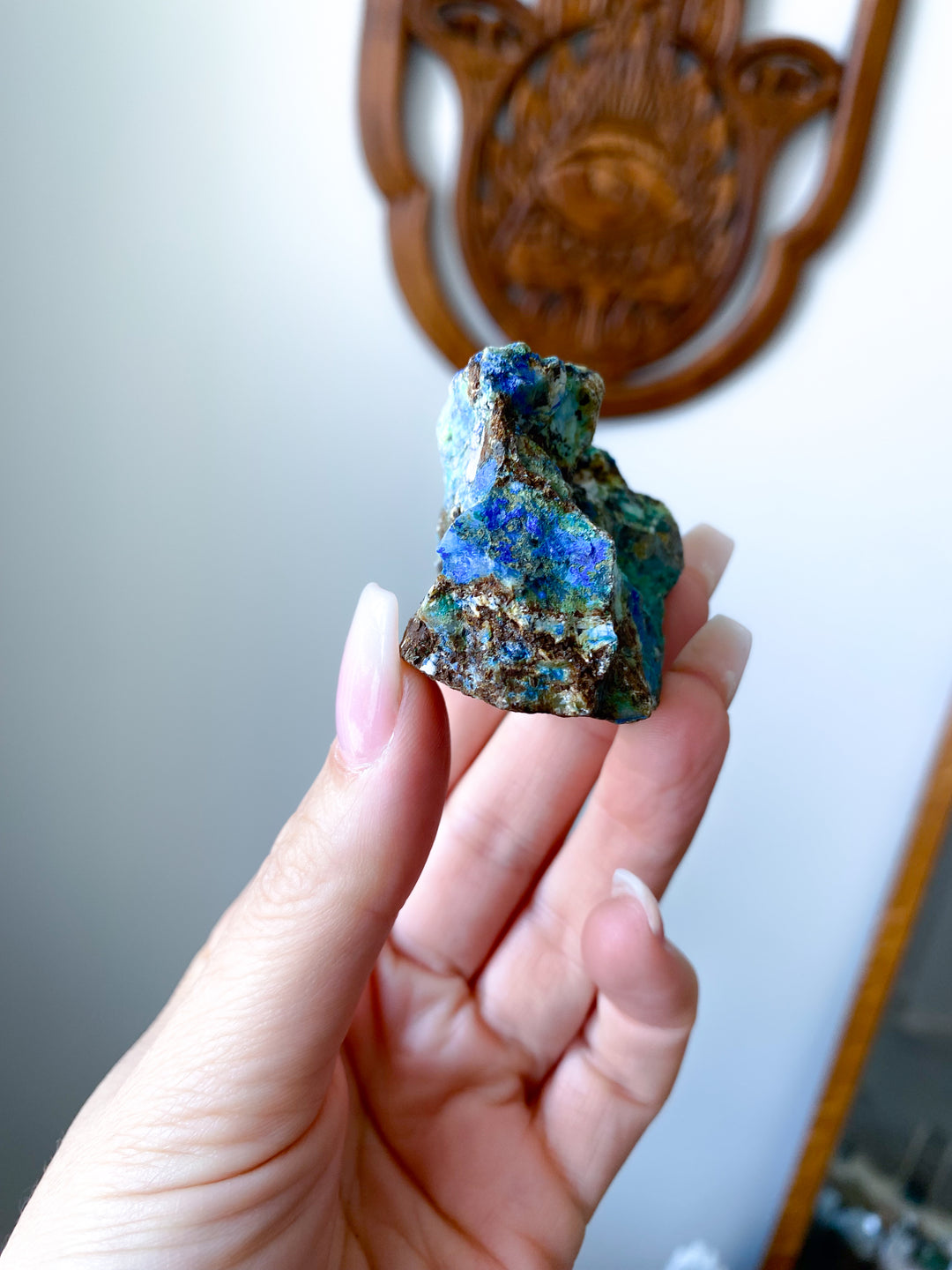 Raw Azurite Malachite Piece