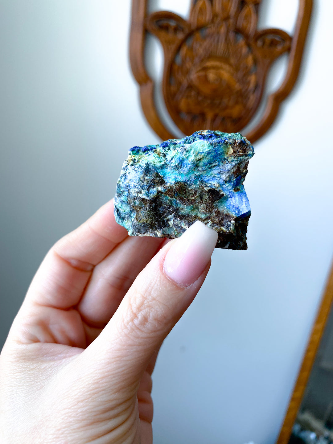 Raw Azurite Malachite Piece