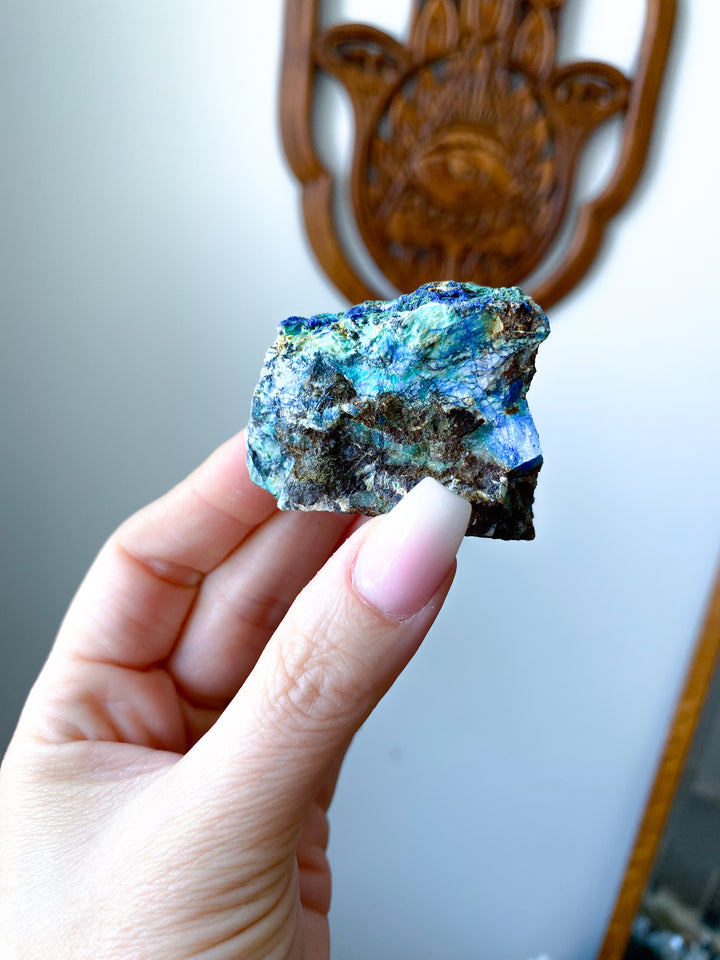 Raw Azurite Malachite Piece