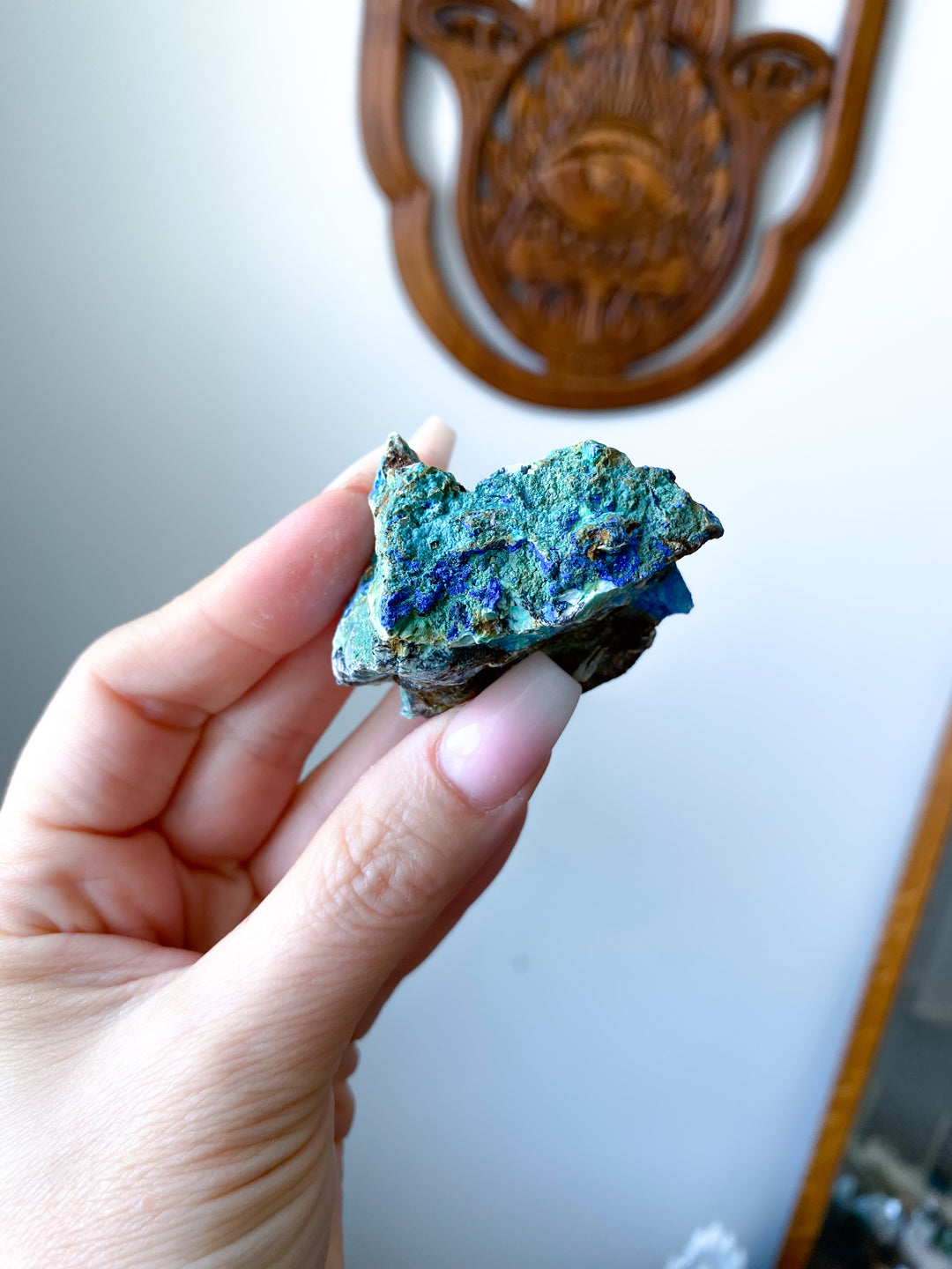 Raw Azurite Malachite Piece