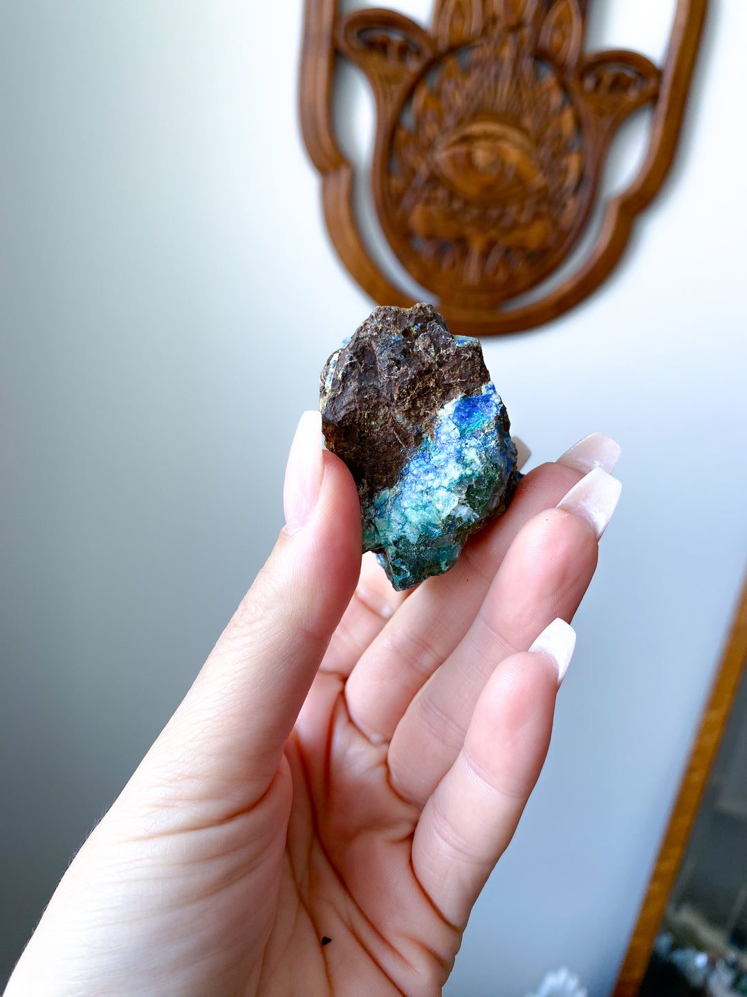 Raw Azurite Malachite Piece