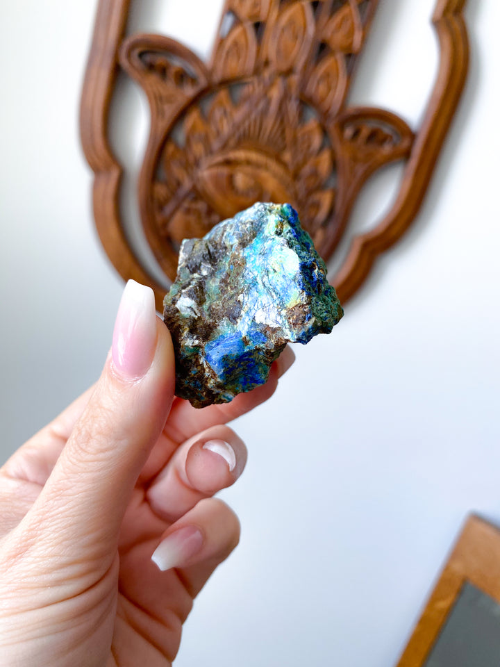 Raw Azurite Malachite Piece