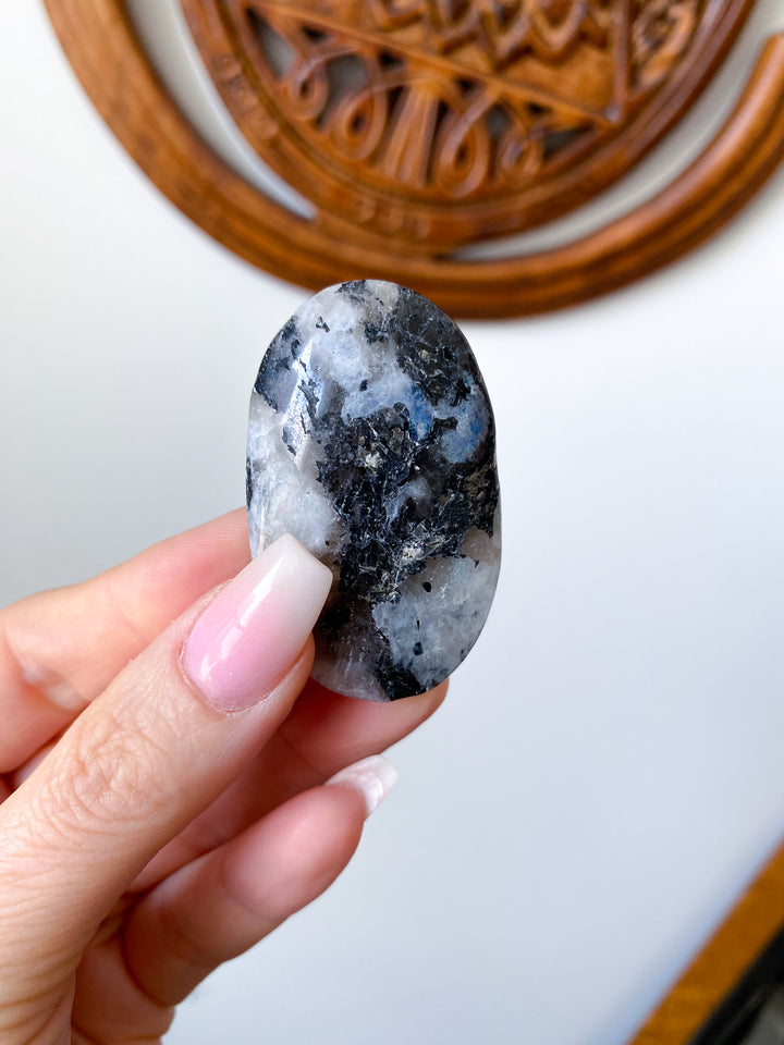 Mini Rainbow Moonstone Palm #1