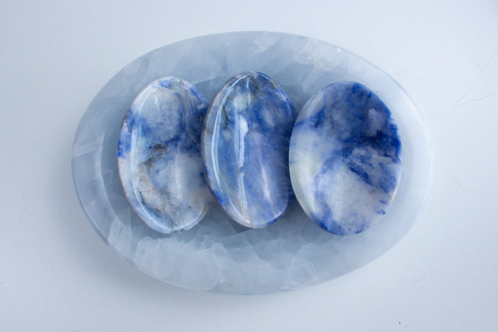 Large Afghanite Worry Stone