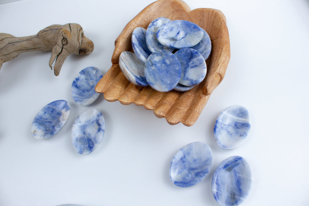 Large Afghanite Worry Stone