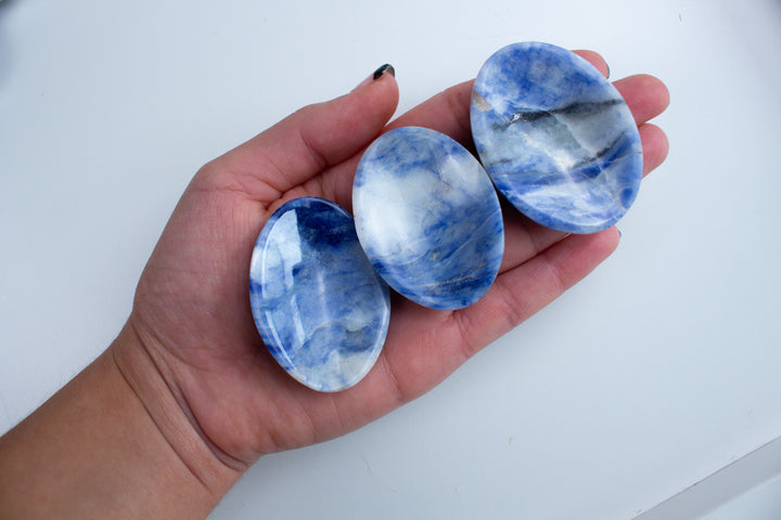 Large Afghanite Worry Stone