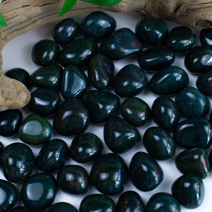 Green Jasper Tumble Stone
