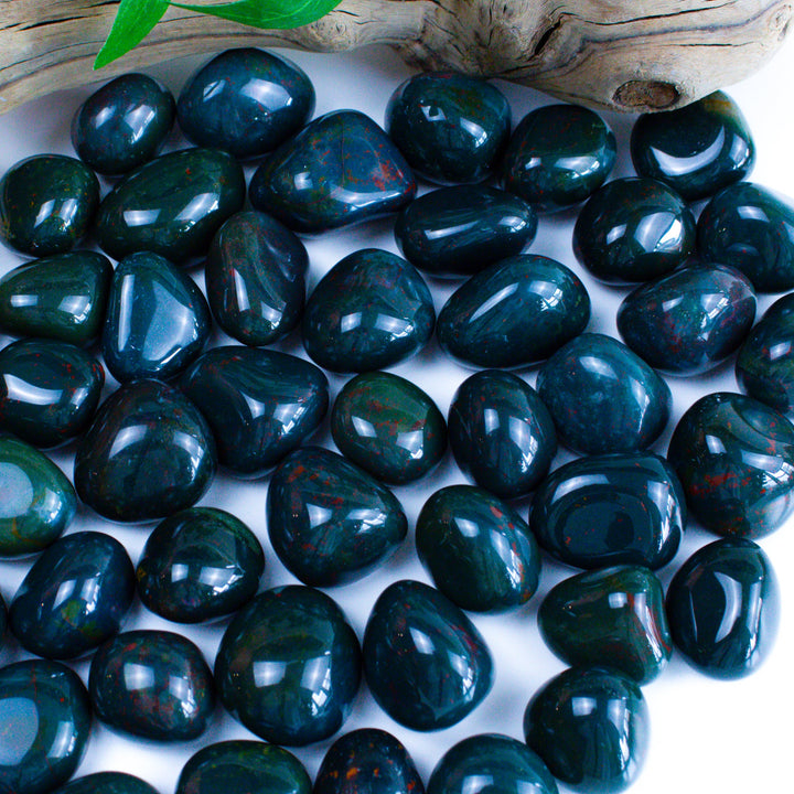 Green Jasper Tumble Stone