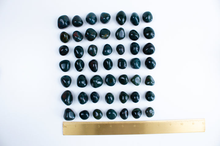 Green Jasper Tumble Stone