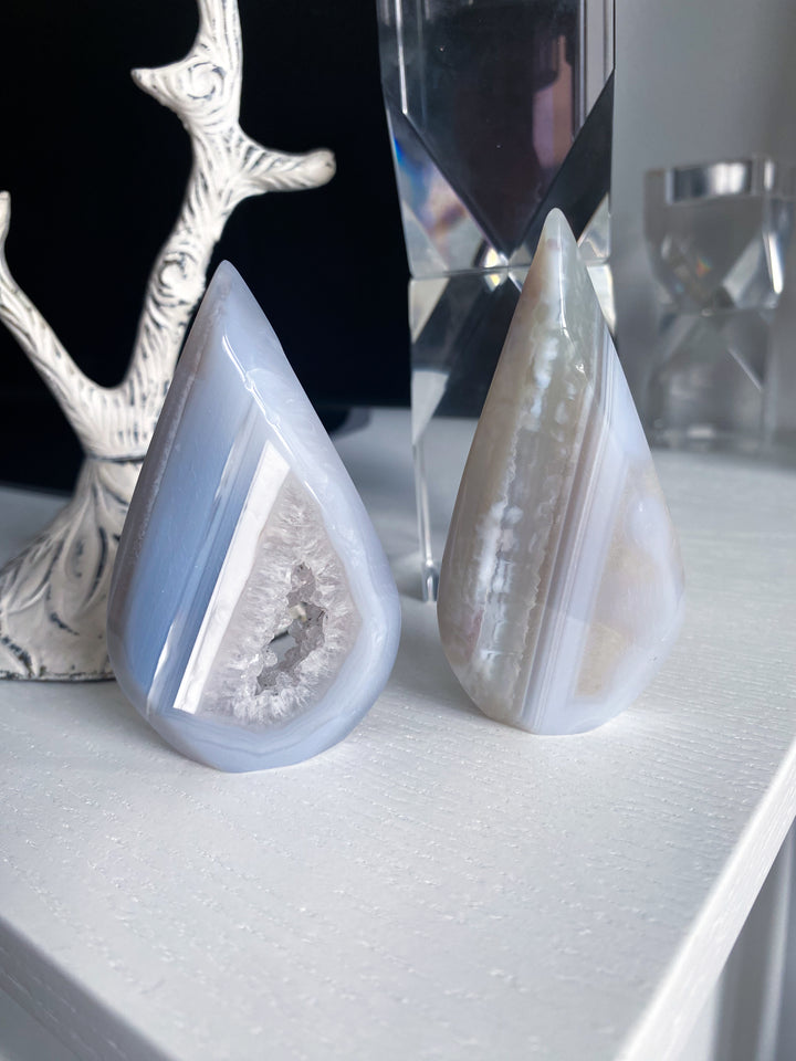 Gray Agate Flame - Your Choice