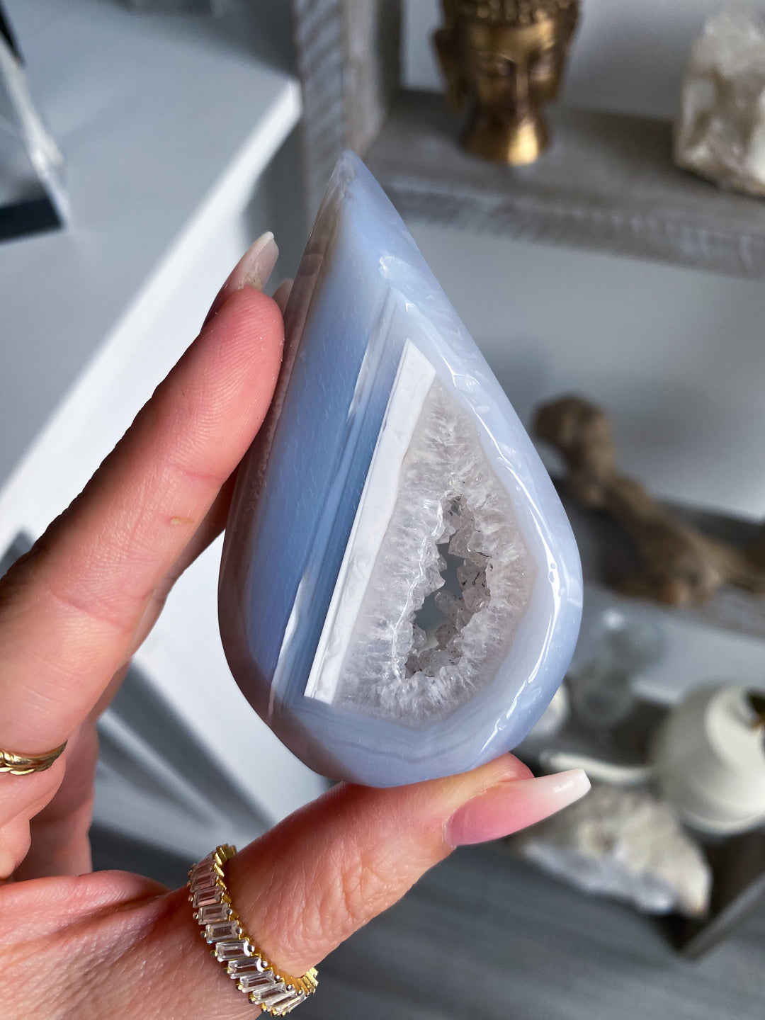 Gray Agate Flame - Your Choice