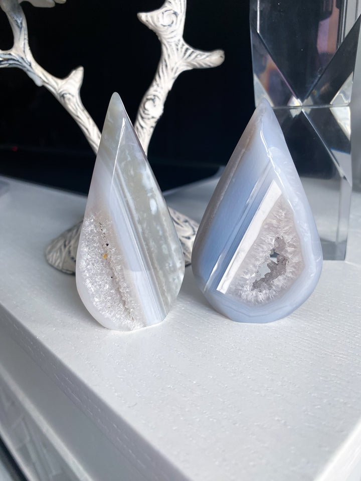 Gray Agate Flame - Your Choice