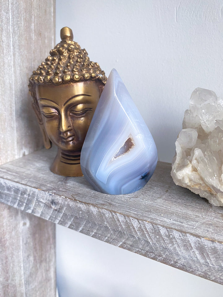 Gray Agate Flame - Your Choice