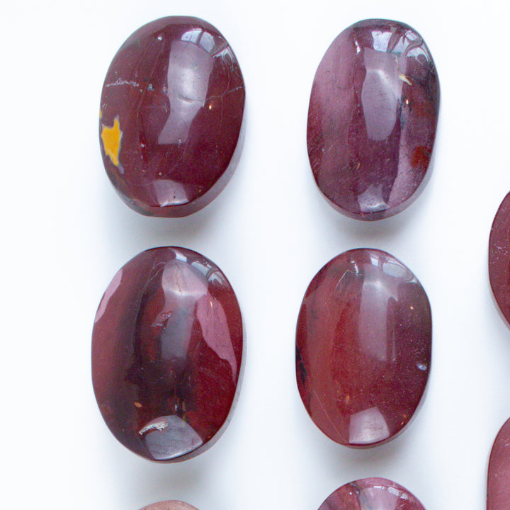 Red & Mauve Mookaite Palm