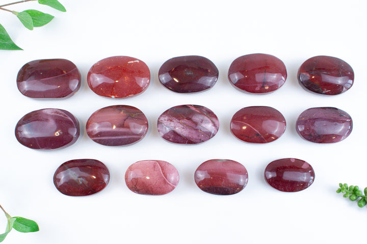 Red & Mauve Mookaite Palm