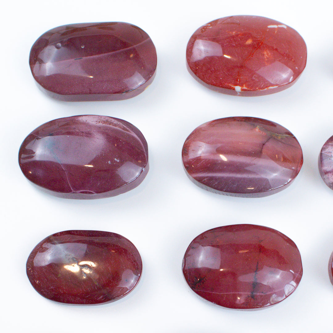 Red & Mauve Mookaite Palm