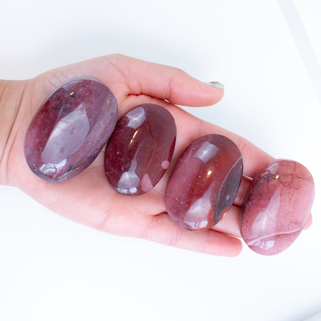 Red & Mauve Mookaite Palm