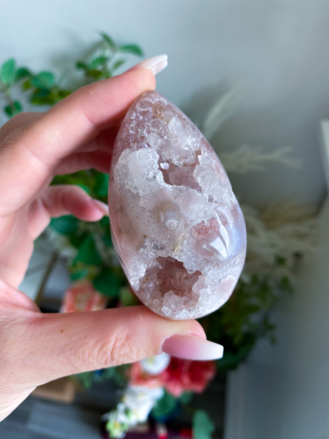Pink Amethyst Egg 
