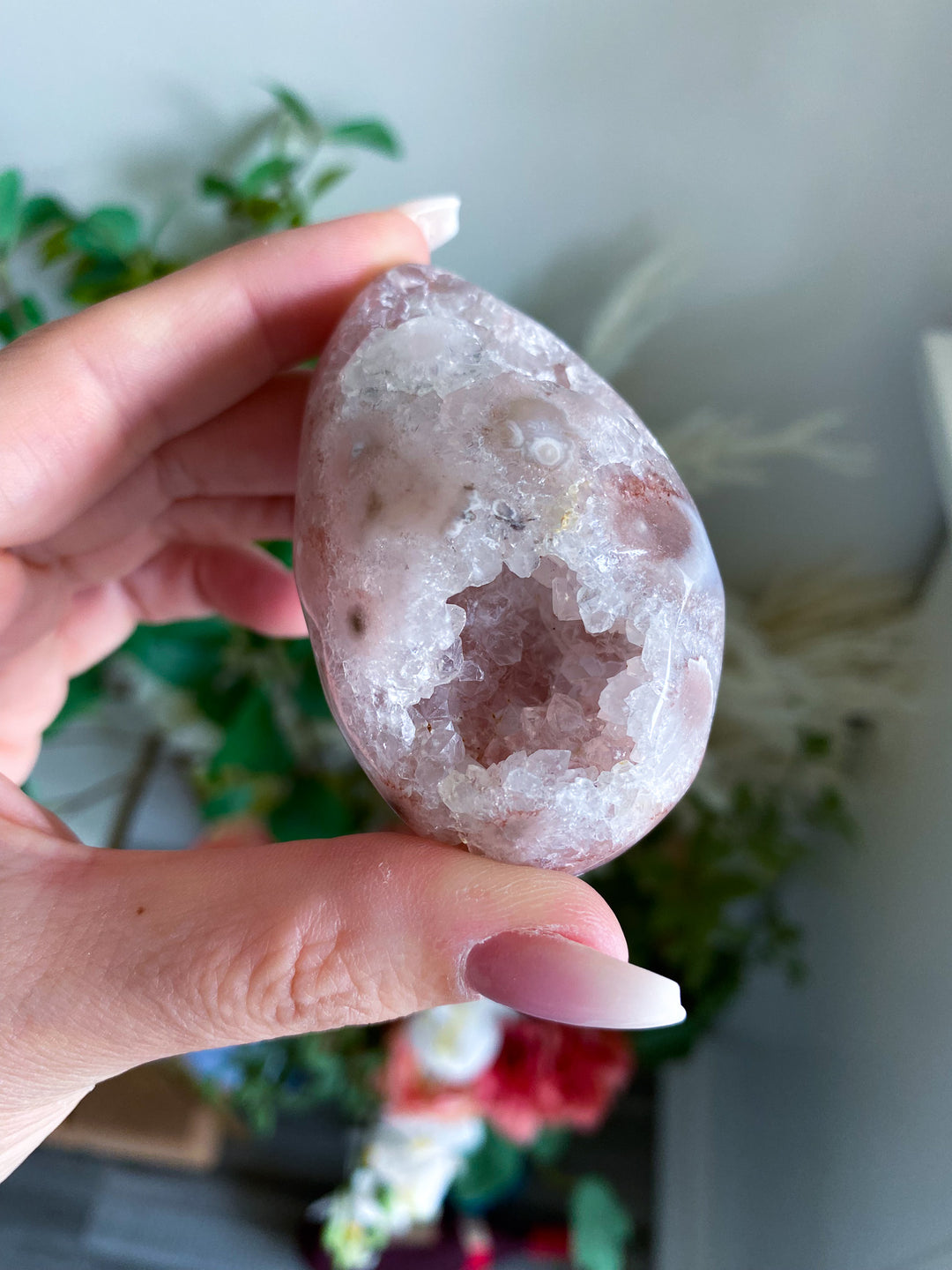 Pink Amethyst Egg 