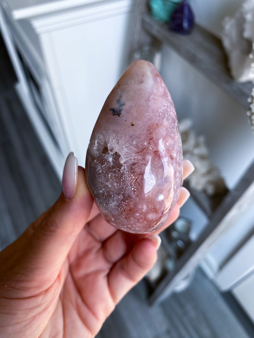 Pink Amethyst Egg 