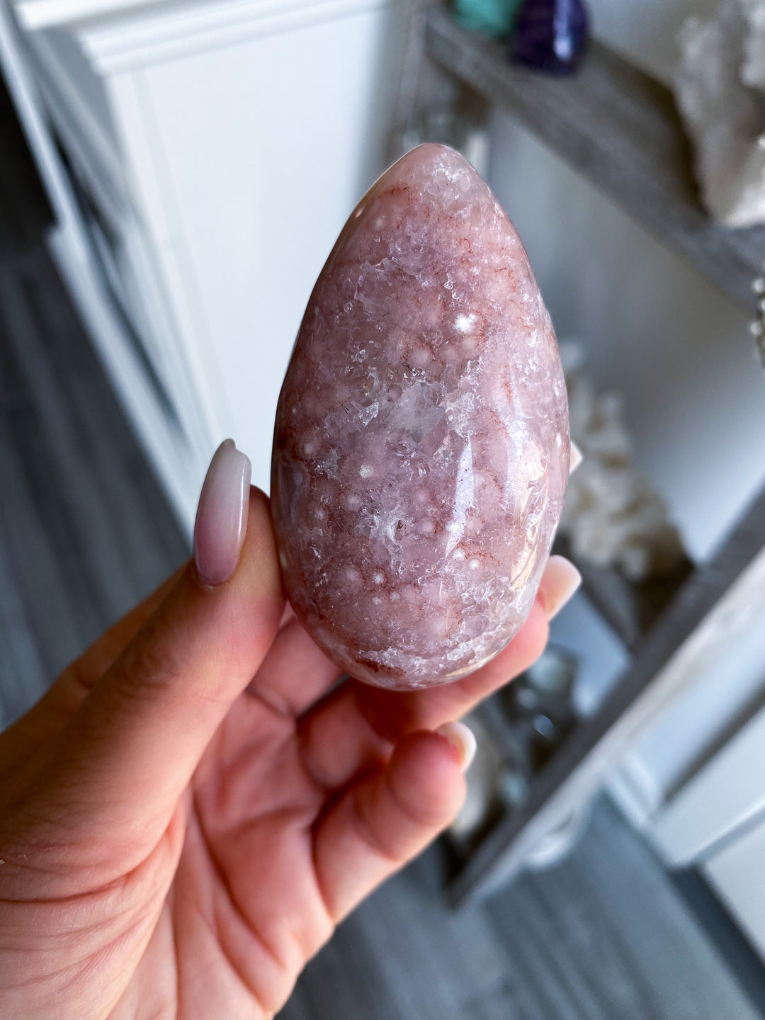 Pink Amethyst Egg 