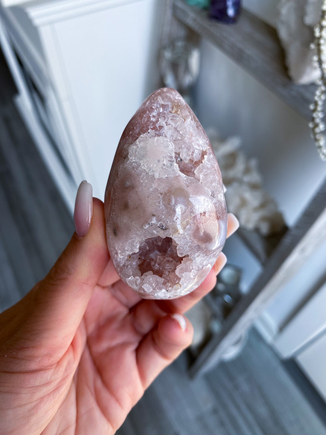 Pink Amethyst Egg 