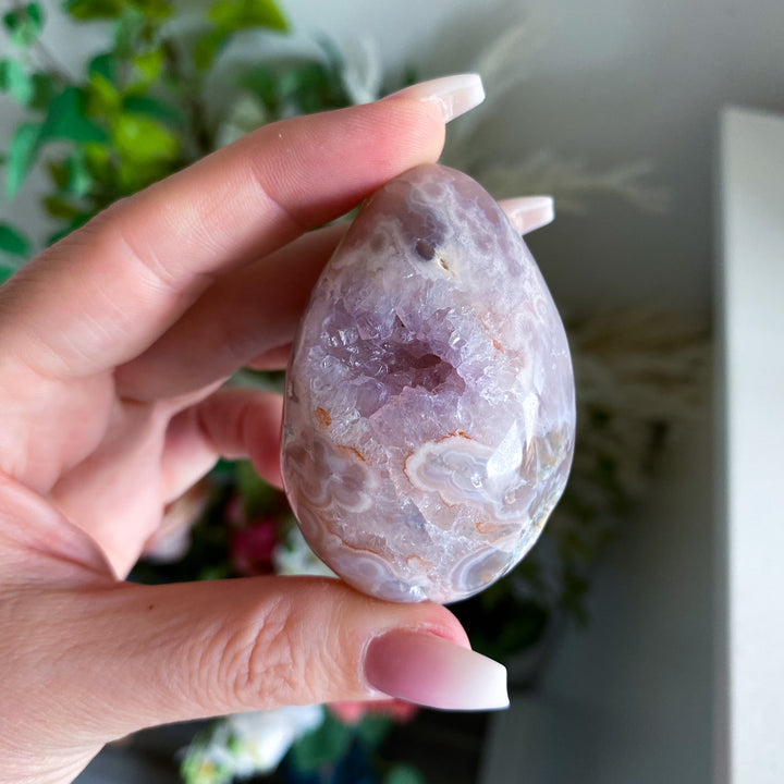 Pink Amethyst Egg 