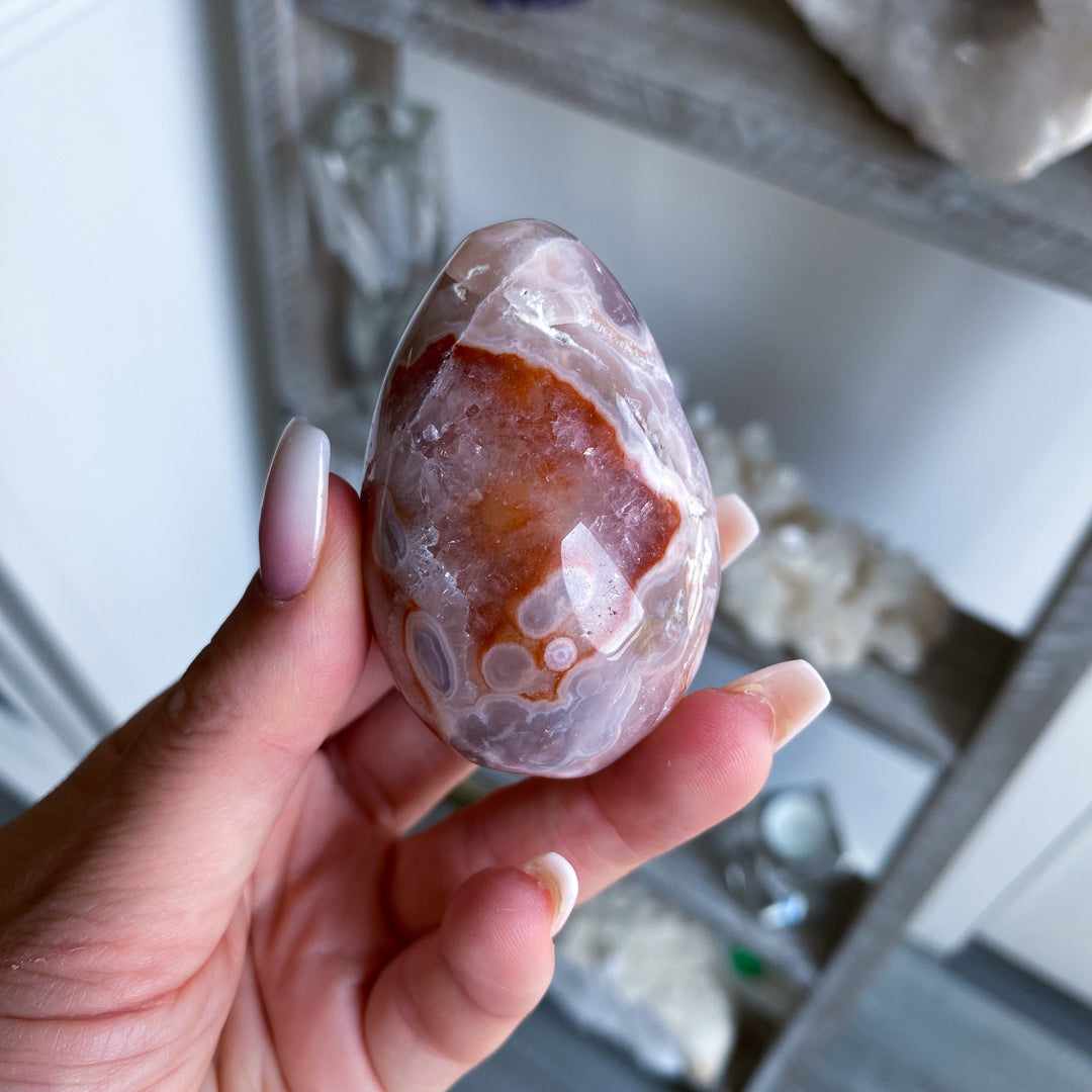 Pink Amethyst Egg 