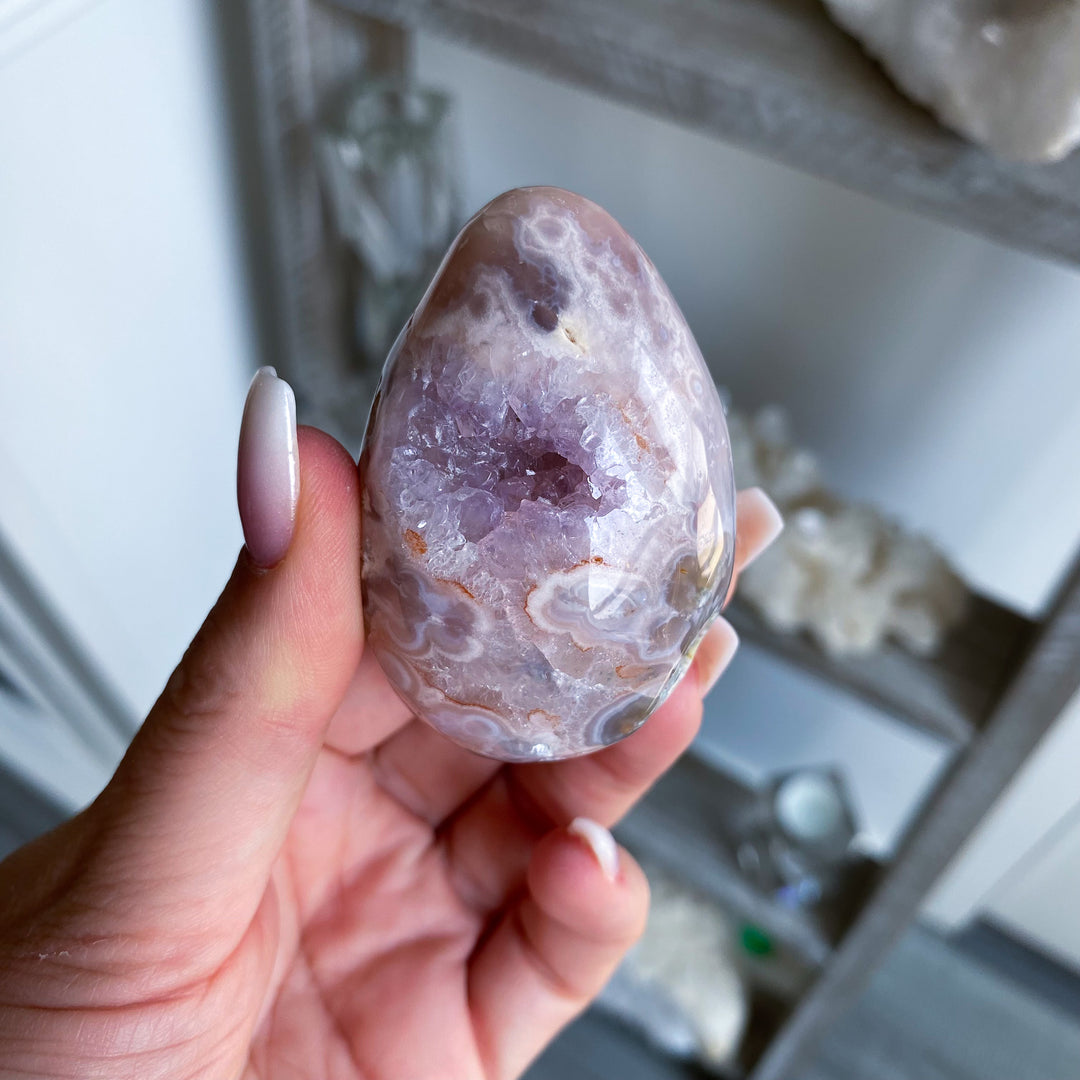 Pink Amethyst Egg 