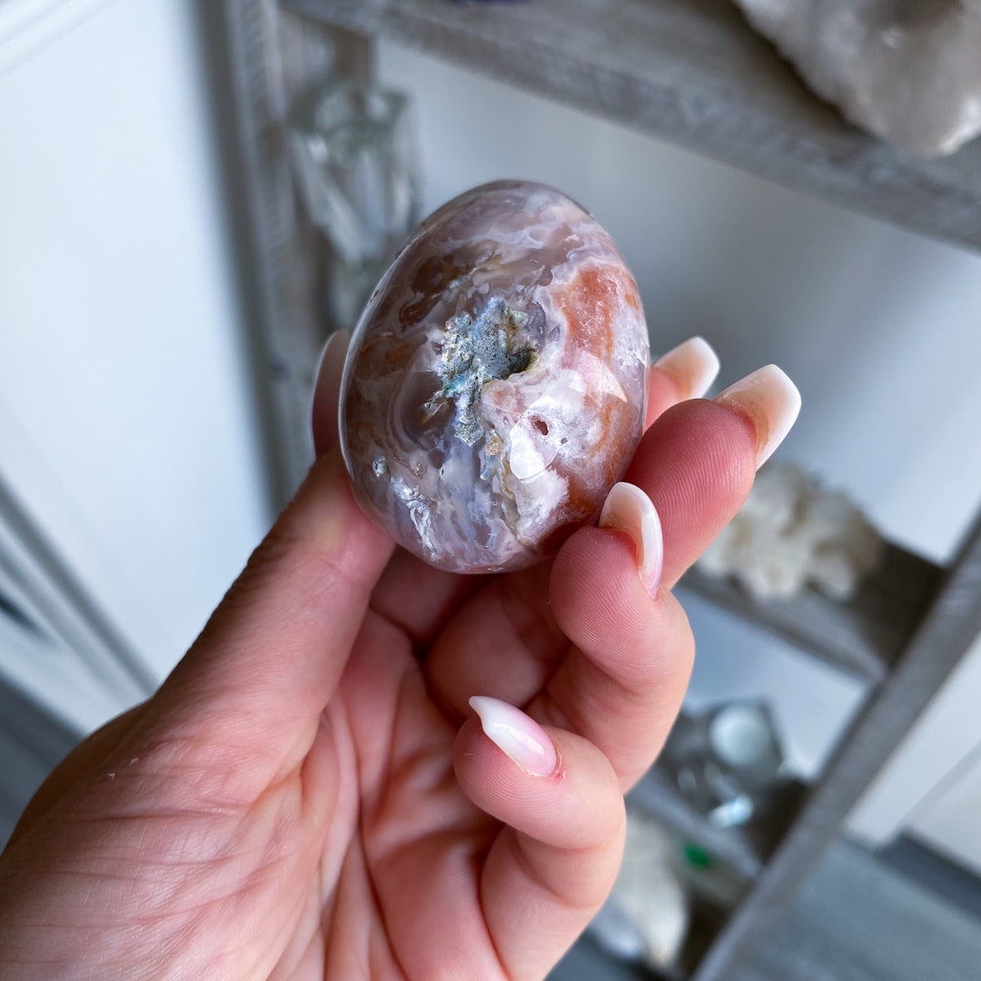 Pink Amethyst Egg 