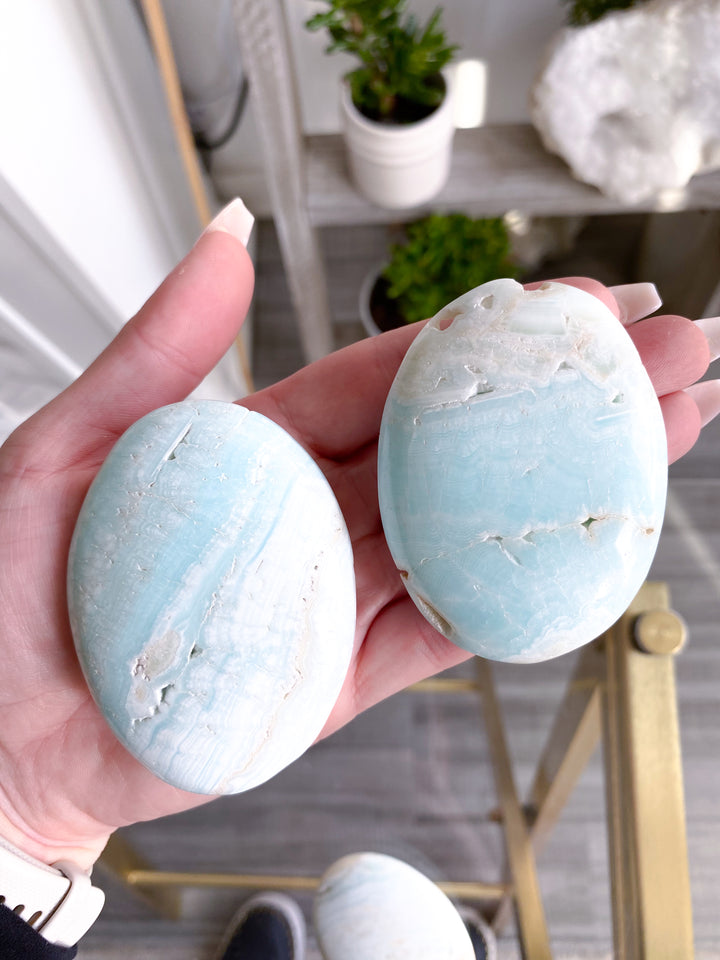 You Pick Caribbean Calcite Palm Stone