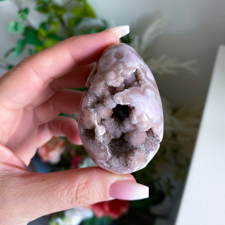 Pink Amethyst Egg 