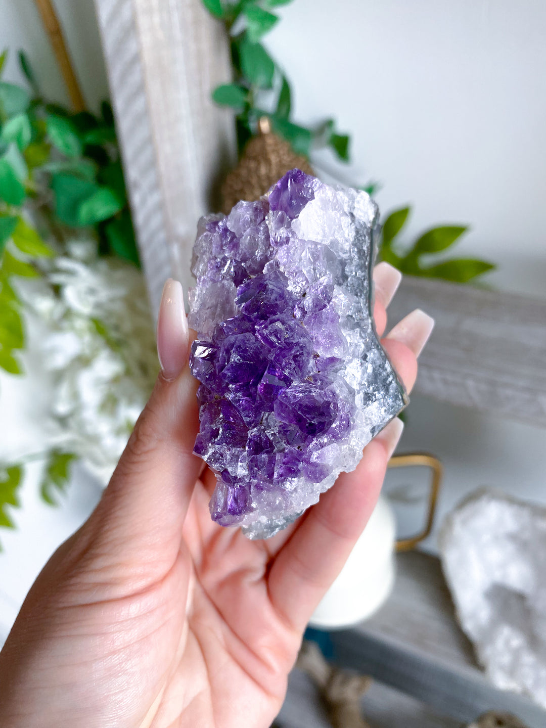 Grape Amethyst Cluster #5