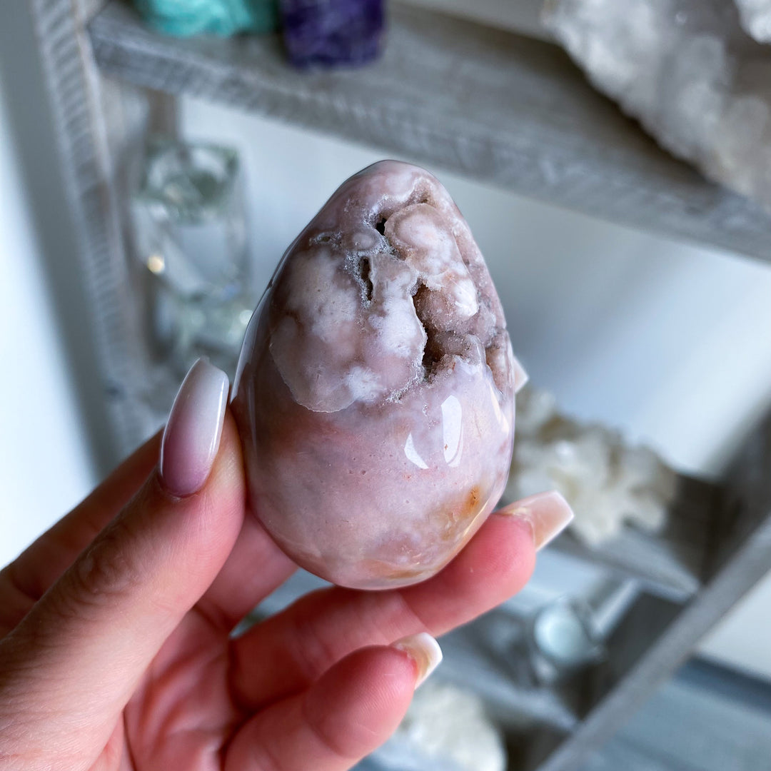 Pink Amethyst Egg 