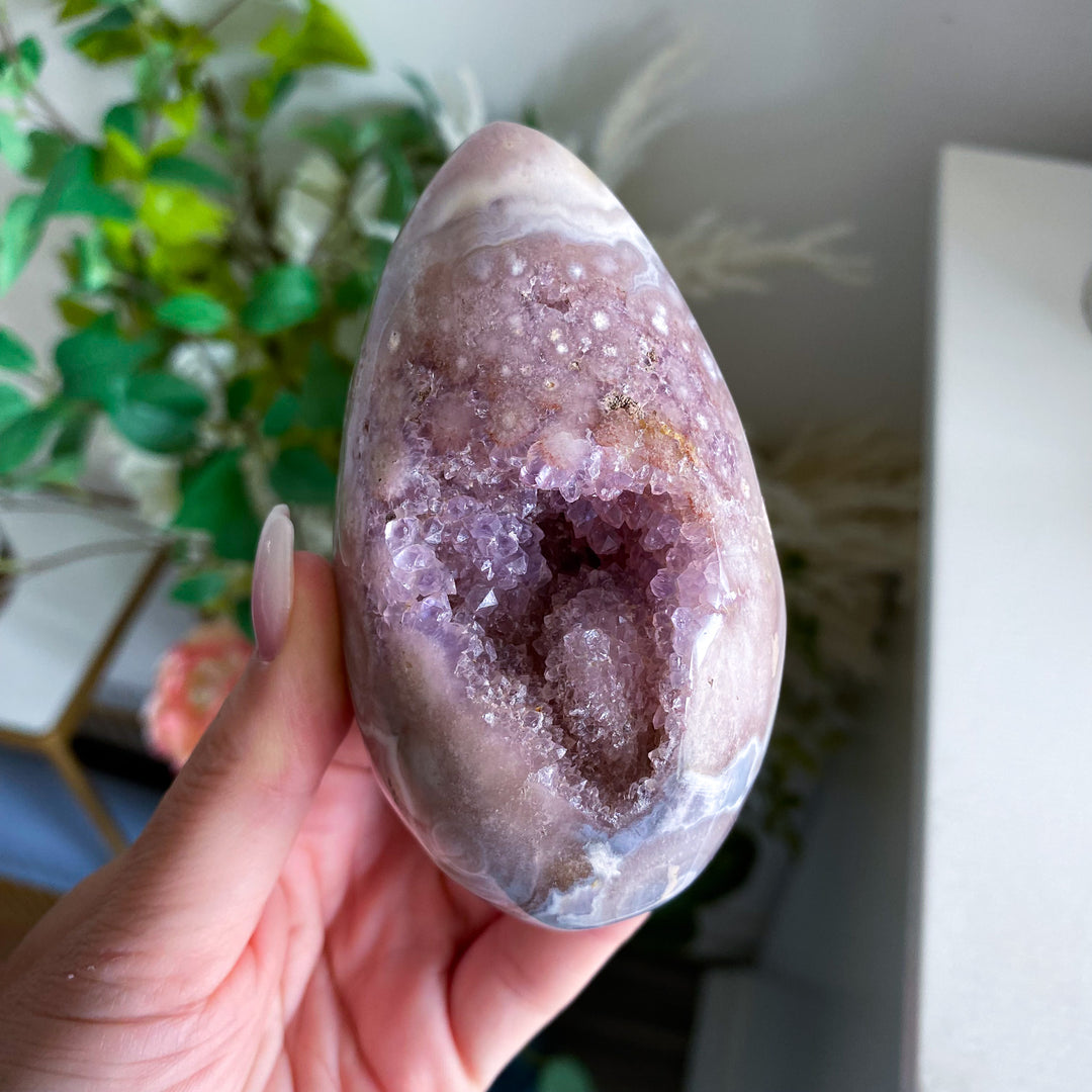 Pink Amethyst Egg 