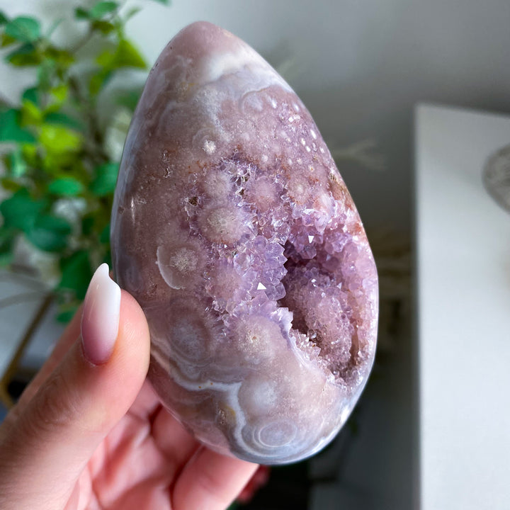 Pink Amethyst Egg 