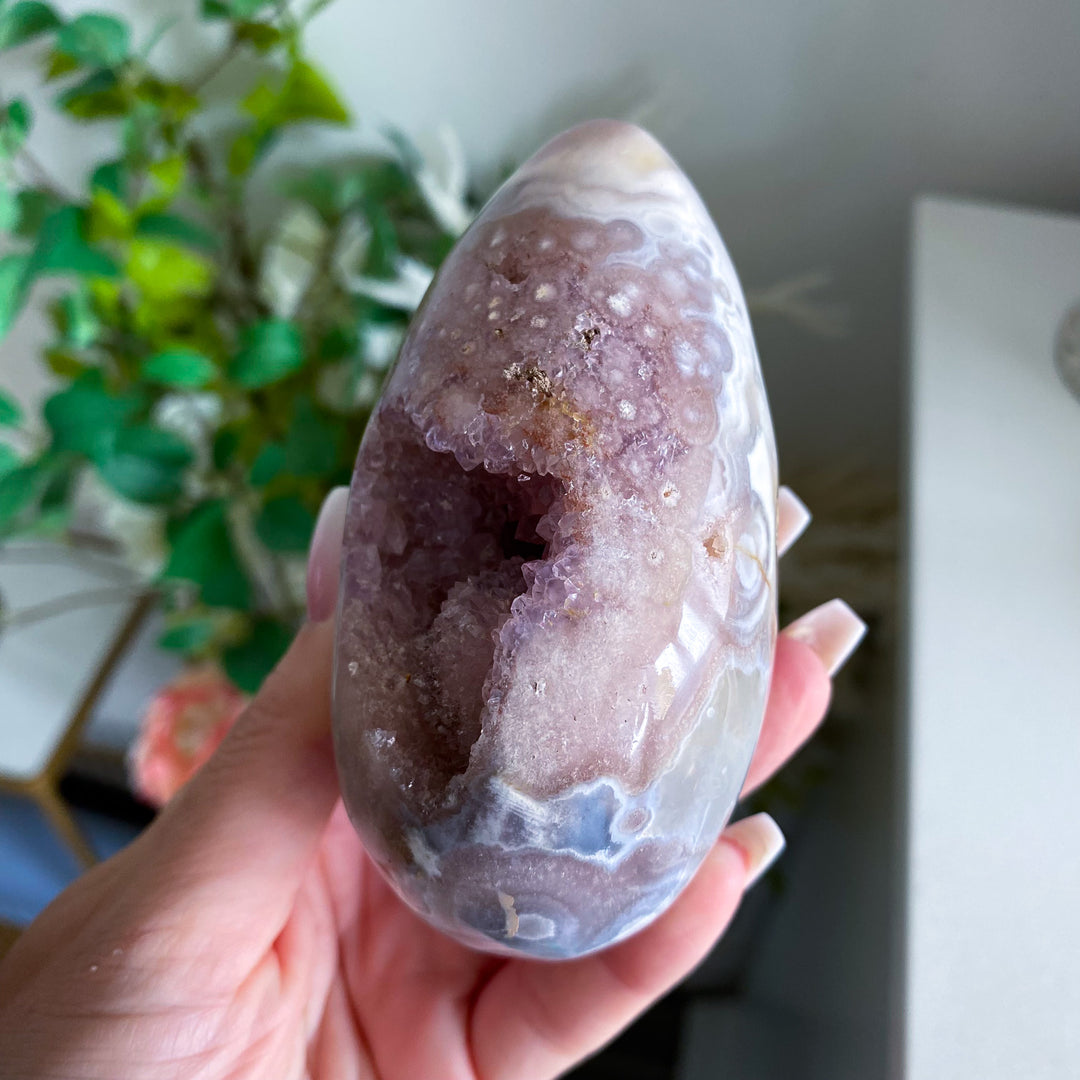 Pink Amethyst Egg 