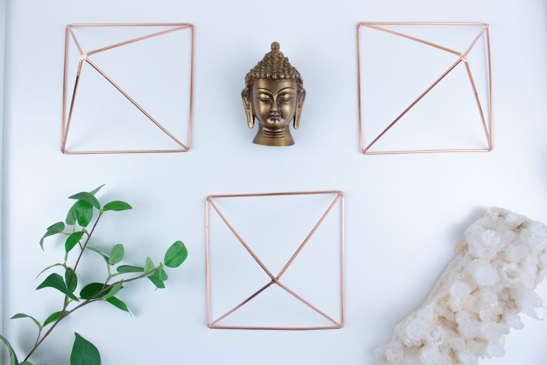 Copper Pyramid 6" x 6"