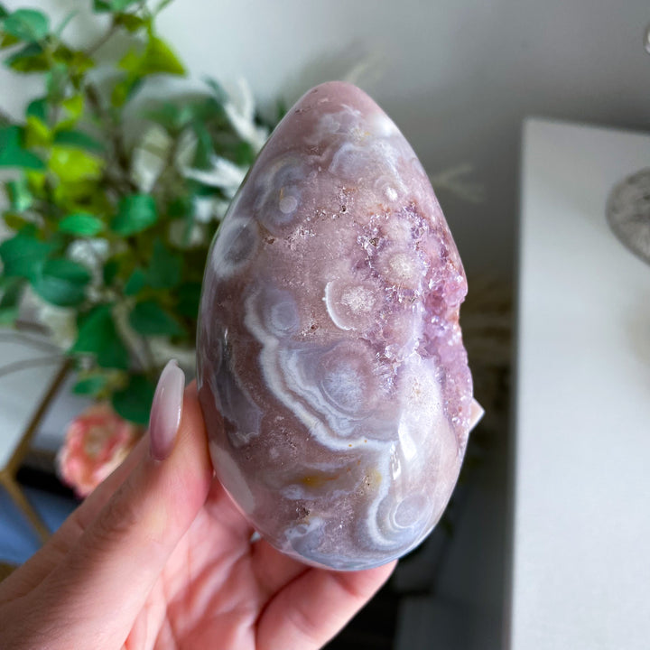 Pink Amethyst Egg 