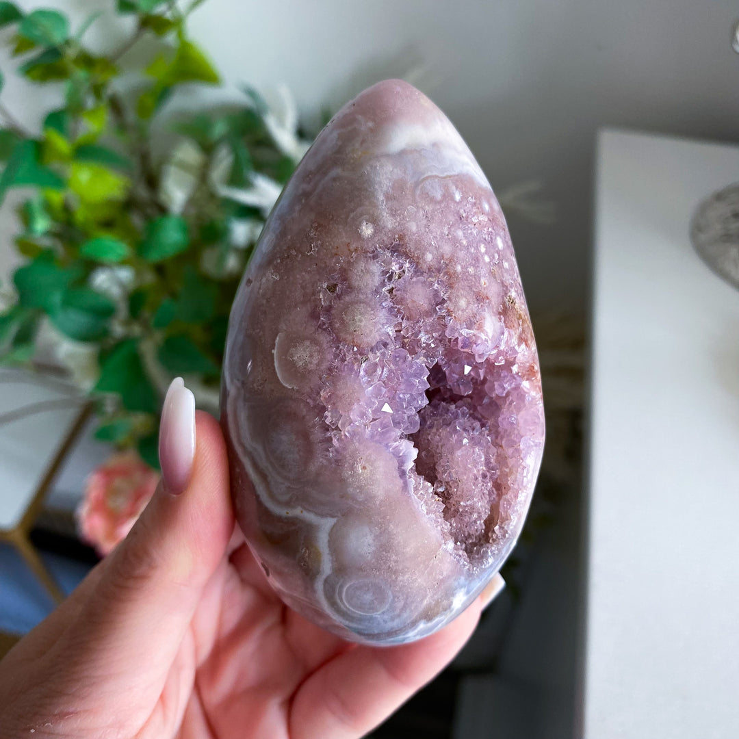 Pink Amethyst Egg 