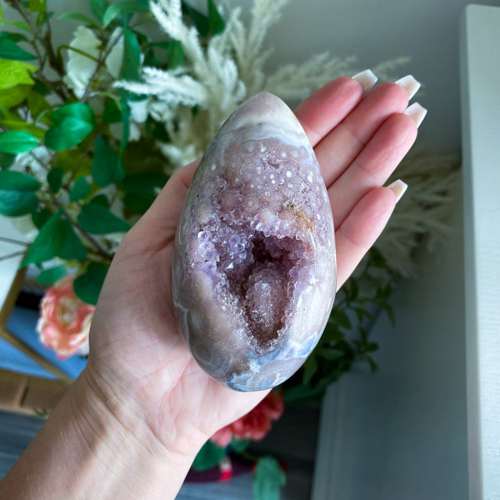 Pink Amethyst Egg 