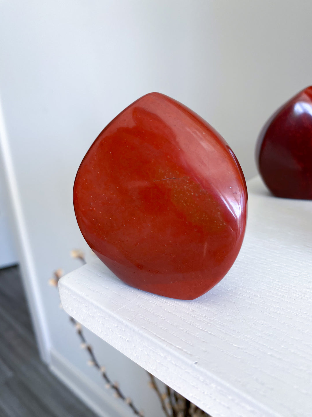 Unique Red Jasper Flame