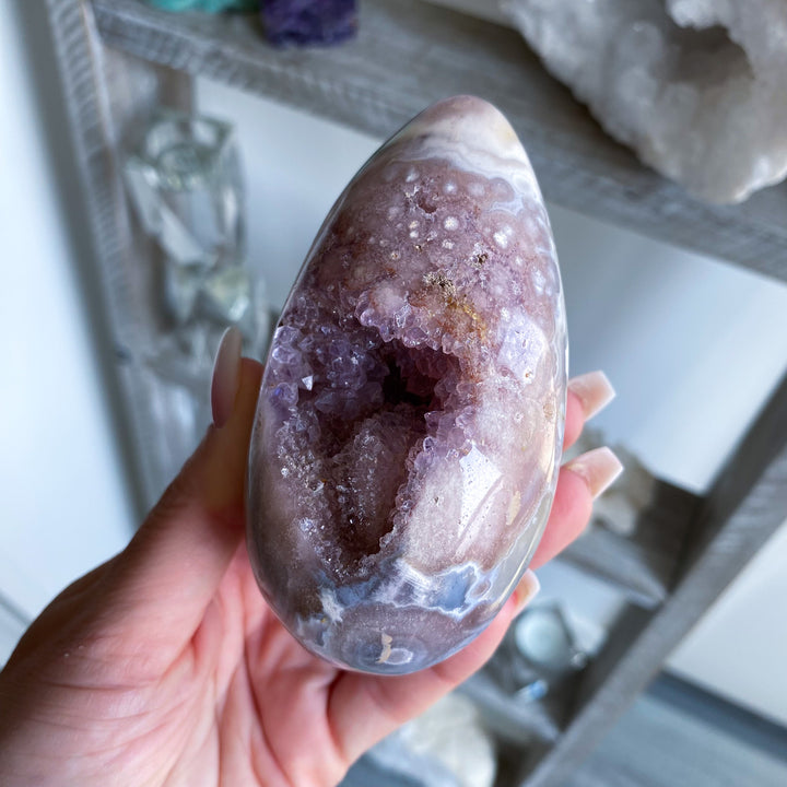 Pink Amethyst Egg 