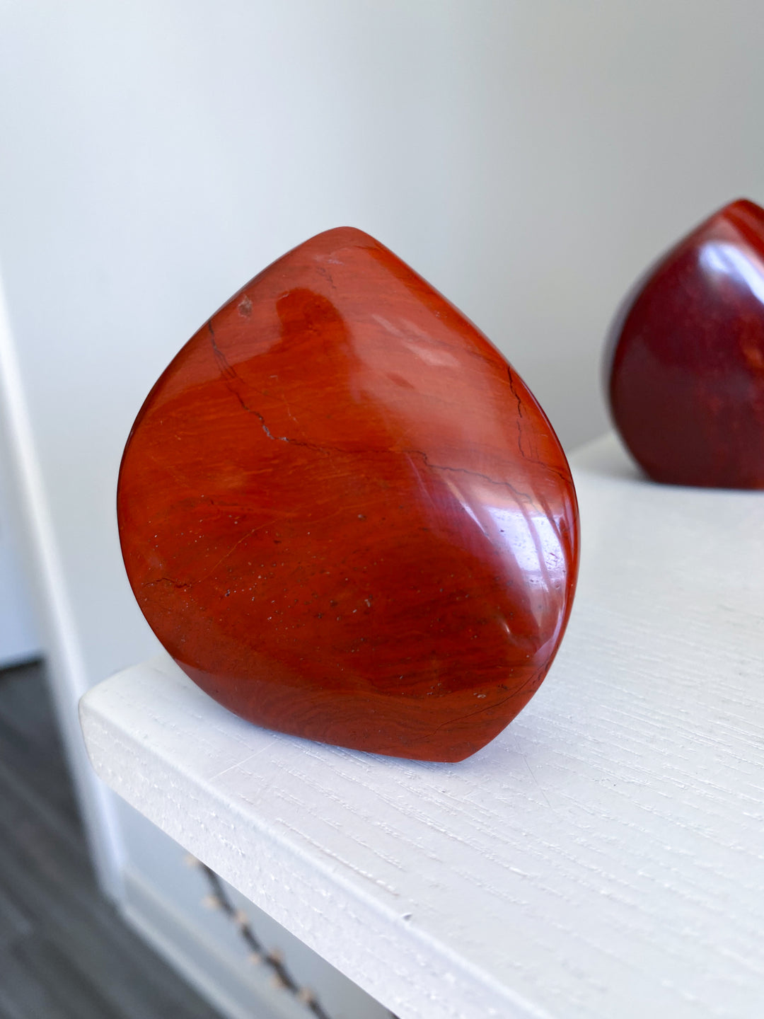 Unique Red Jasper Flame