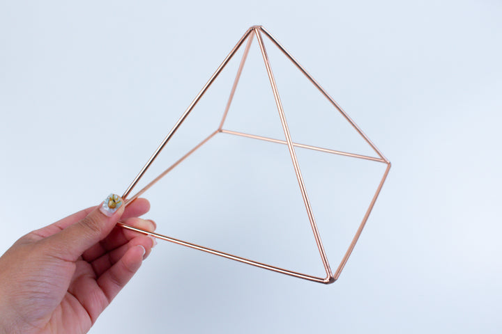 Copper Pyramid 6" x 6"
