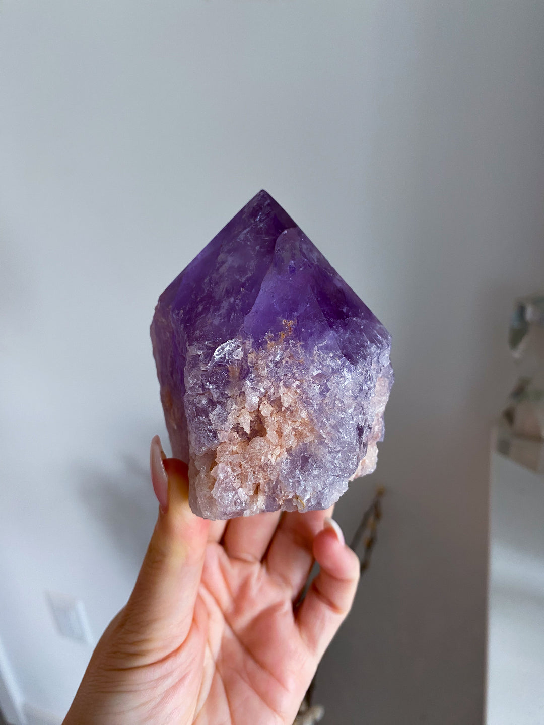 Large Amethyst Top Polish Point #1